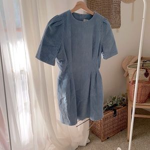 Storets Blue Corduroy Dress